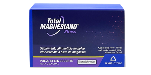 TOTAL MAGNESIANO STRES POLVO EFERVESCENTE 168GR